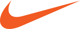 Nike logo orange